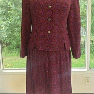 Leslie Fay Dress Petite 8P